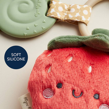 Itzy Pal™ Plush + Teether: Avocado