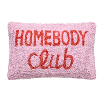 Homebody Club Hook Pillow