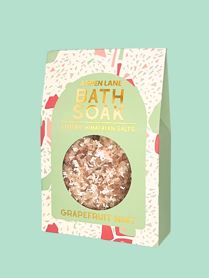 Grapefruit Mint Bath Salt Gift