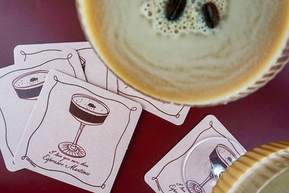Espresso Martini Coaster Set of 4