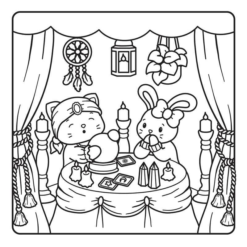 Not-So-Spooky Halloween Coloring Book