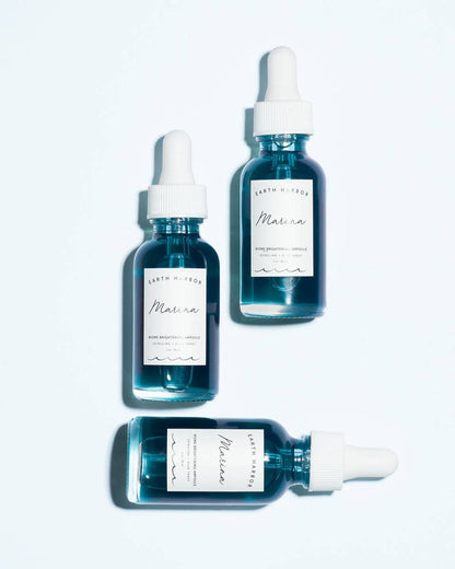 MARINA Brightening Elixir: Blue Tansy + Squalane + Spirulina: 1 oz