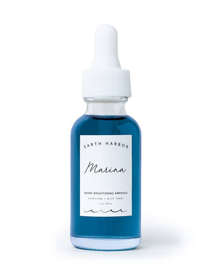MARINA Brightening Elixir: Blue Tansy + Squalane + Spirulina: 1 oz