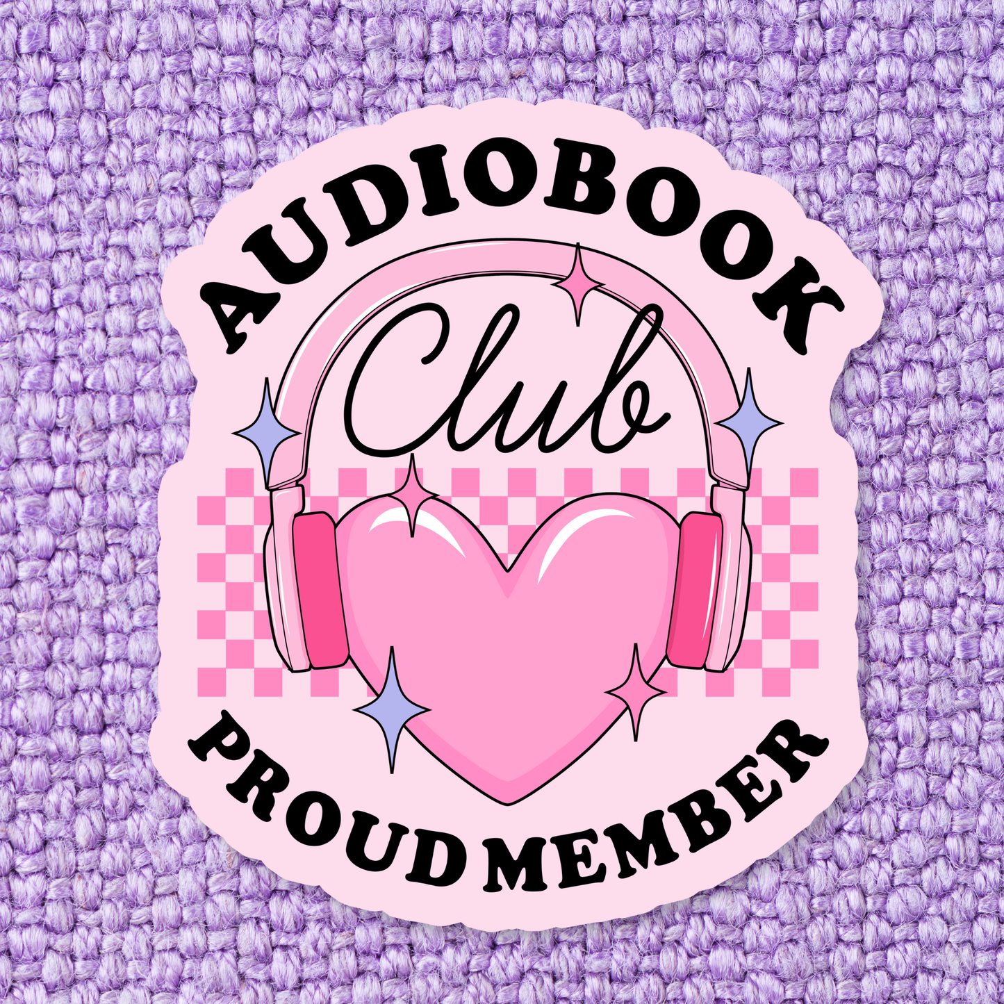 Audiobooks Bookish Waterproof Vinyl Sticker