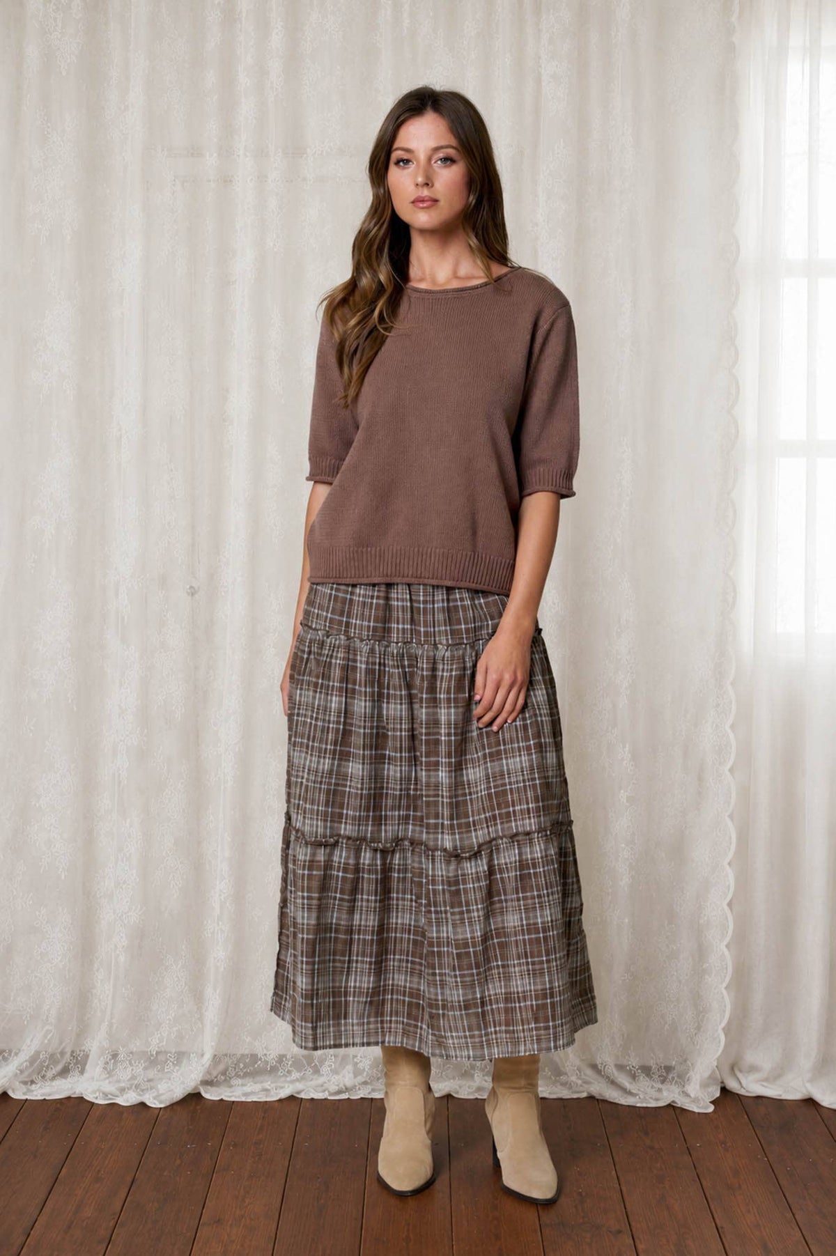 Prep School Perfect Knit Top