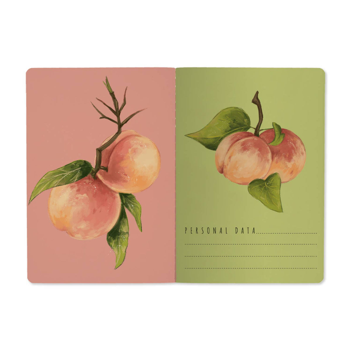 Peaches Notebook
