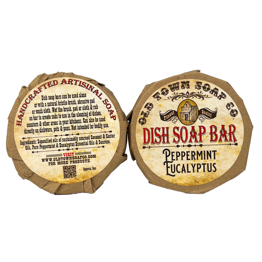 Dish Soap Bar Peppermint Eucalyptus