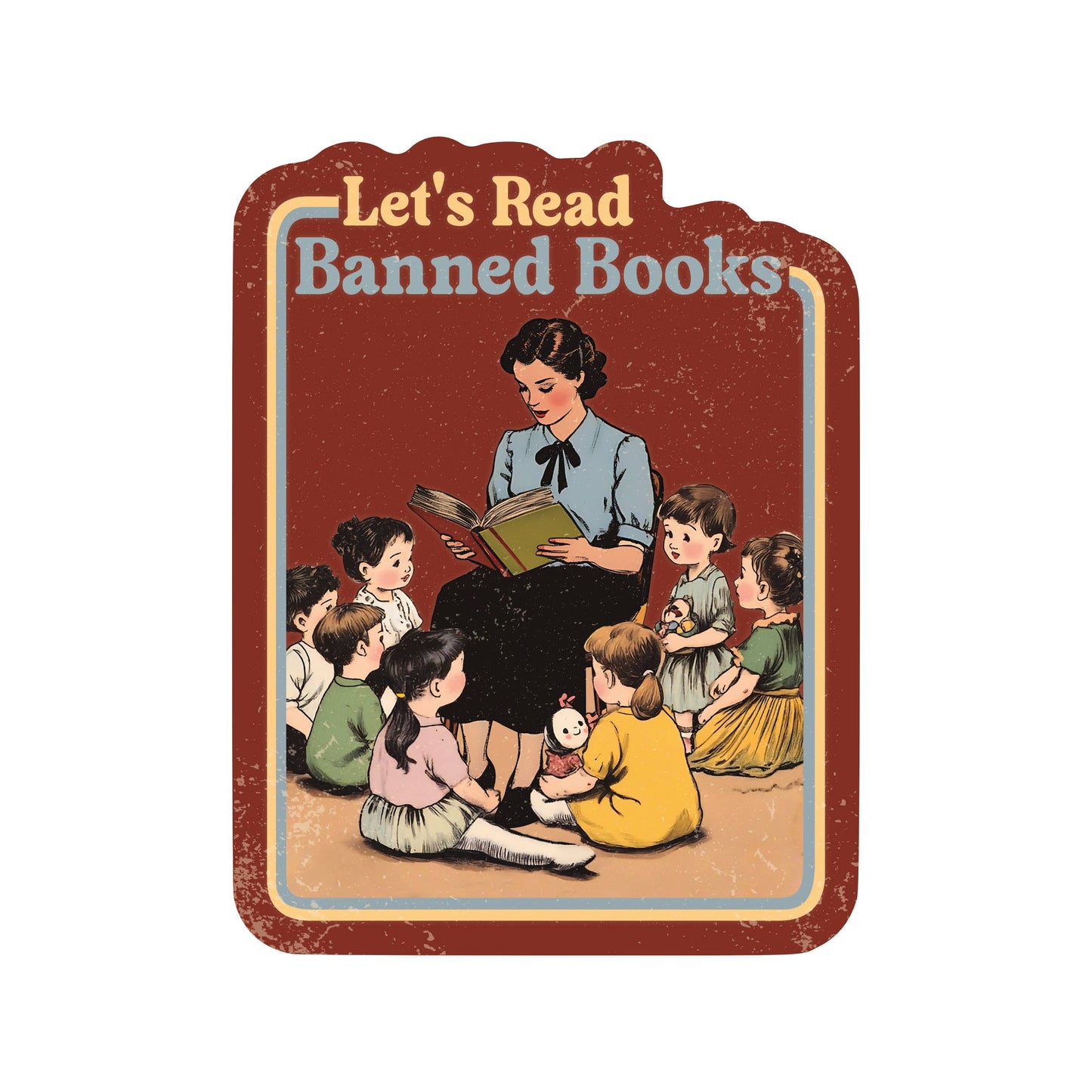 Read Banned Books Sticker