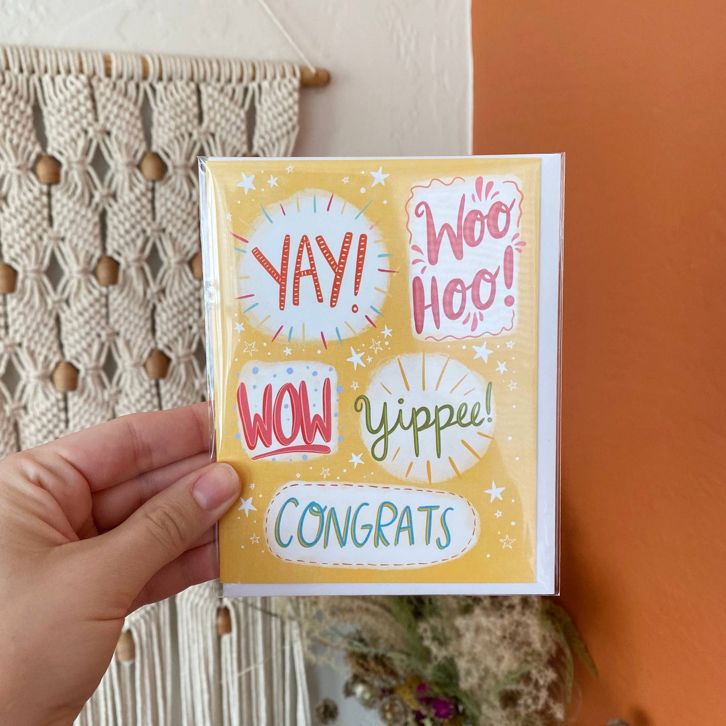 Woo Hoo Congrats Yay Card