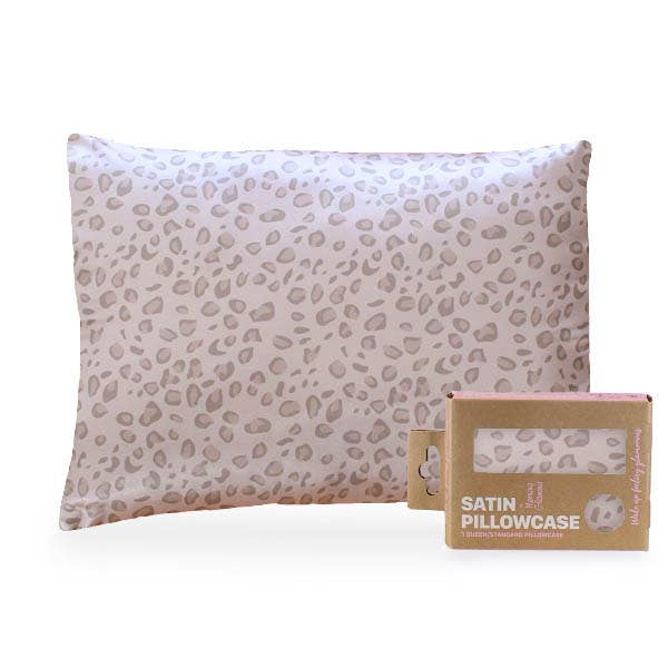 Satin Pillowcase Queen/STD: Black