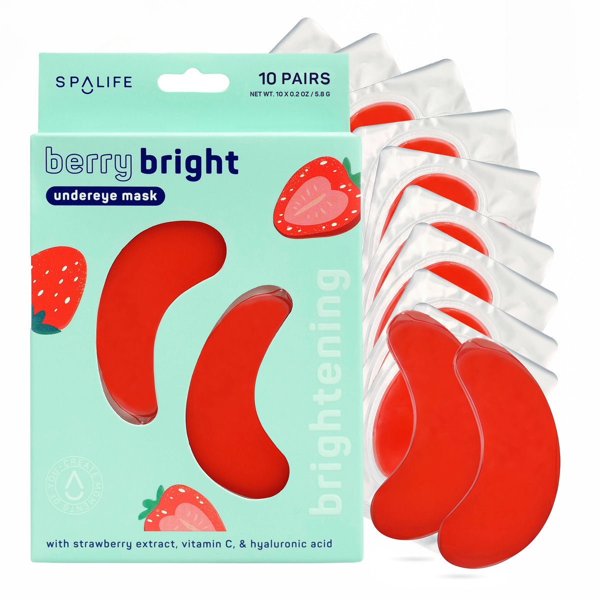 Berry Bright Hydrogel Undereye Patch 10 Pk