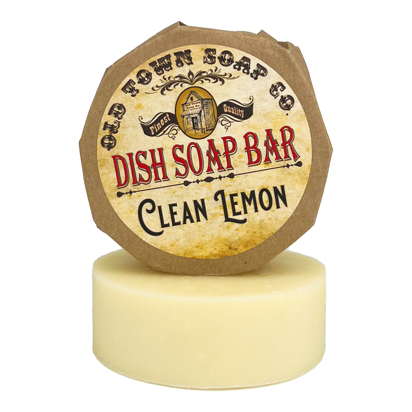 Dish Soap Bar -Avail in 4 Scents -For Sparkling Clean Dishes: Clean Lemon