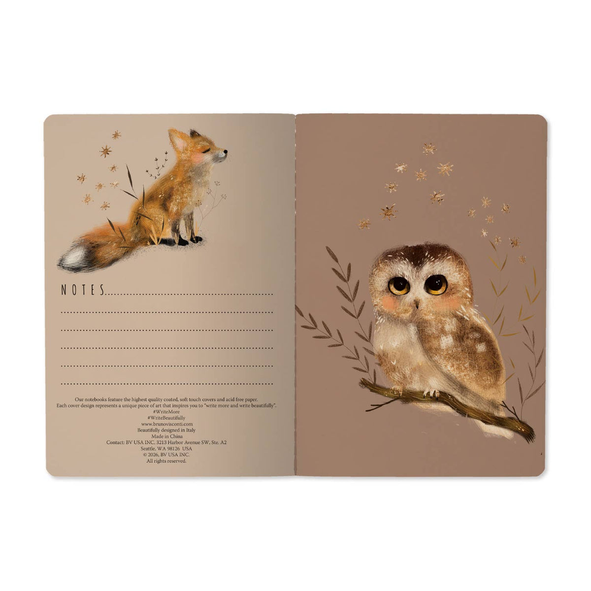 The Little Fox Notebook