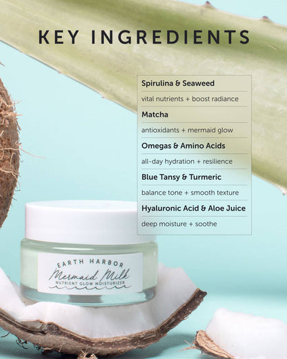 MERMAID MILK Nutrient Glow Moisturizer: Superfoods: 1 oz