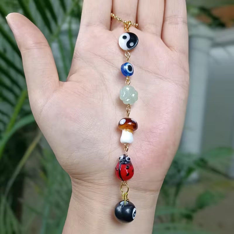 Mushroom Car Charm