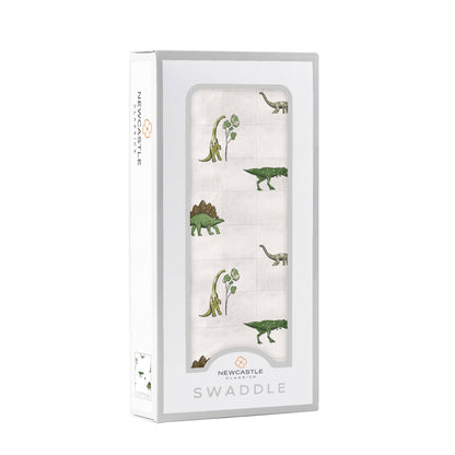 Dino Days Cotton Muslin Swaddle