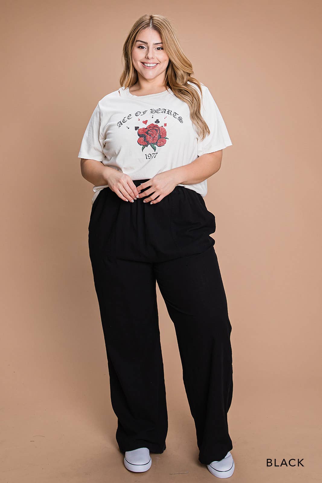 Record Spin Linen Pants