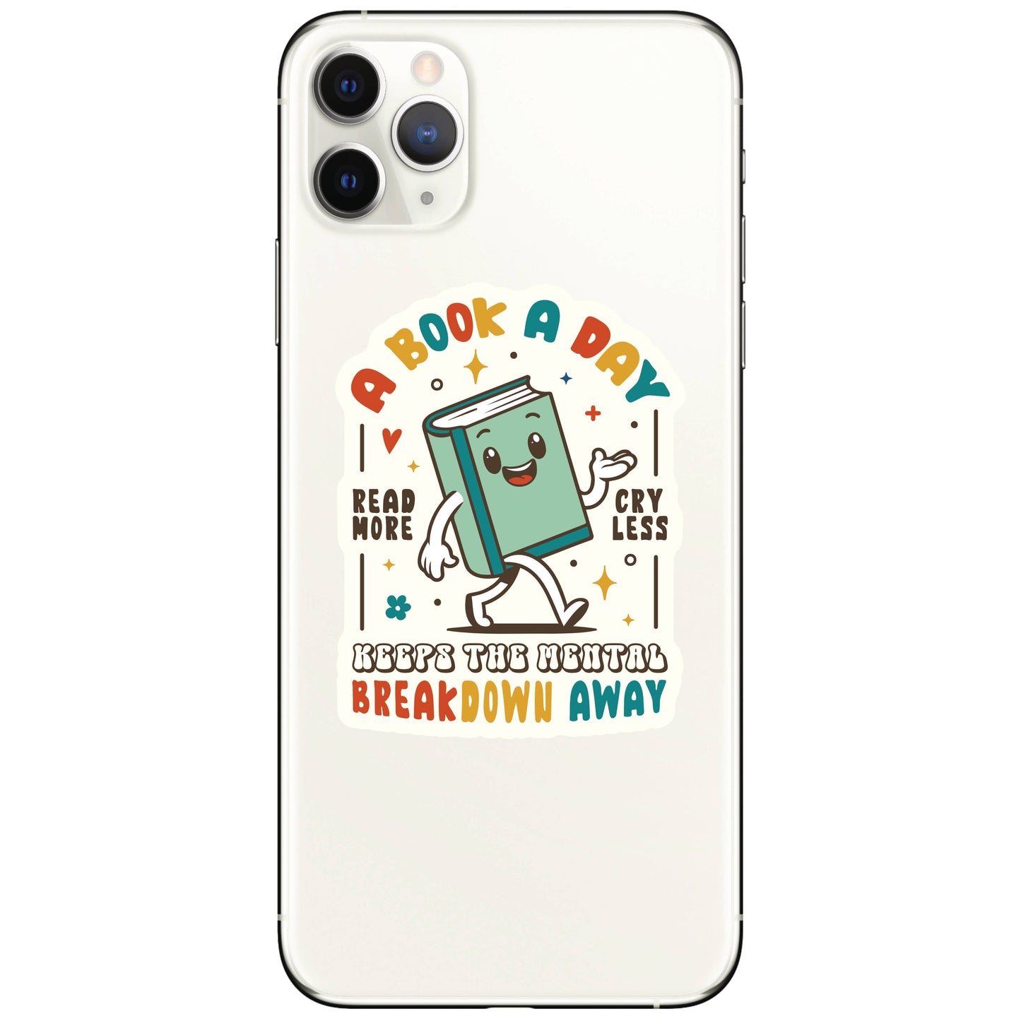 Book A Day Sticker