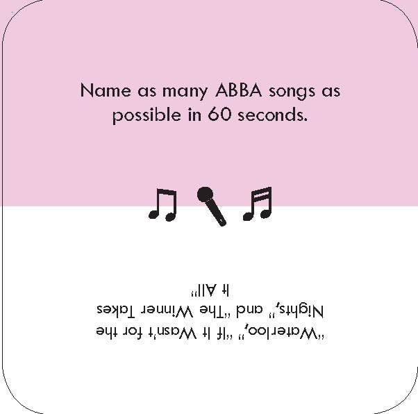After Dinner Amusements: Song Connections