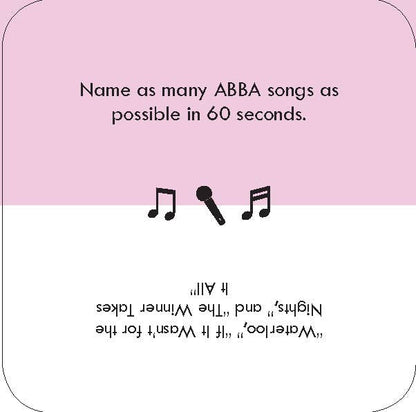 After Dinner Amusements: Song Connections