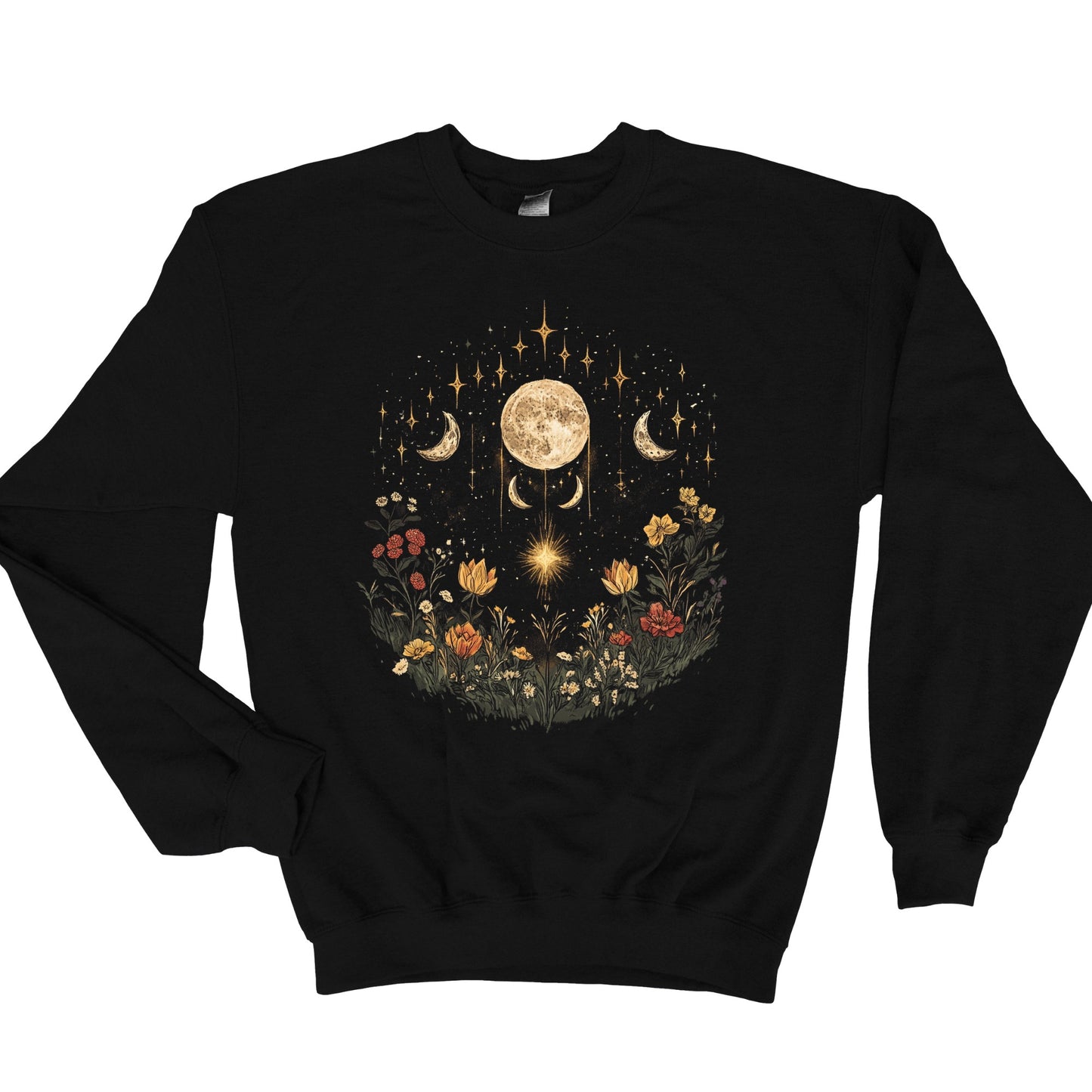 Moon Night Sky Tee & Sweatshirt