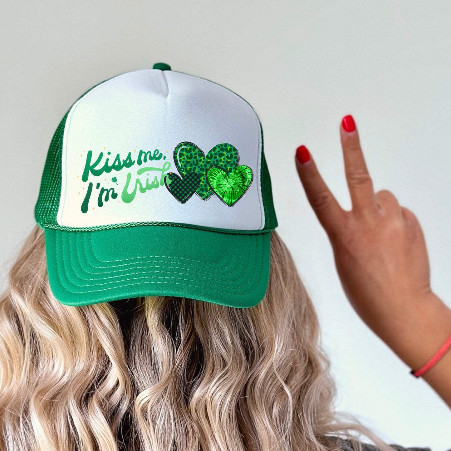 St Pats Trucker Hats Made to Order