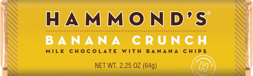 Banana Crunch Milk Chocolate Bar