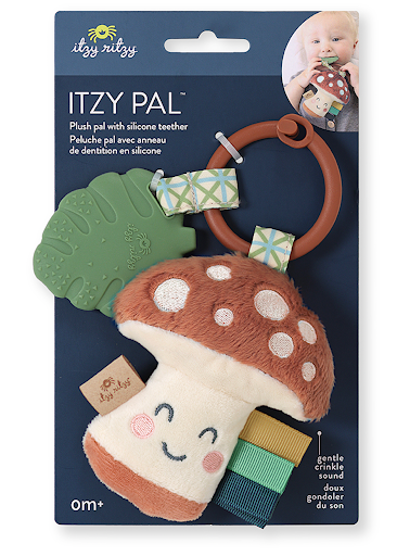 Itzy Pal™ Plush + Teether: Avocado
