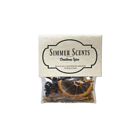 Simmer scents  Christmas Spice cinnamon cloves orange anise: Christmas Spice