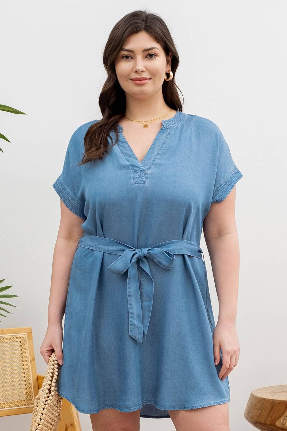 Chambray the Day Away Dress