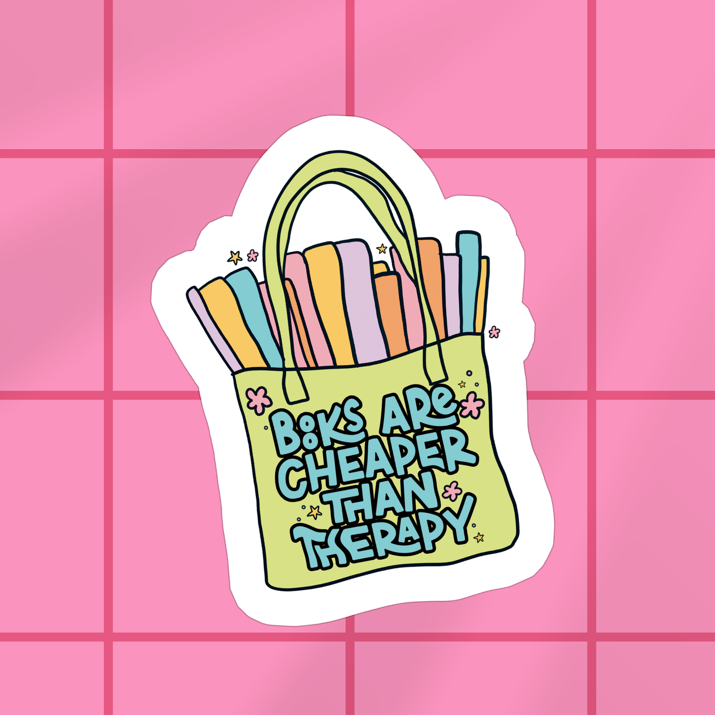 Books are Cheaper Sticker