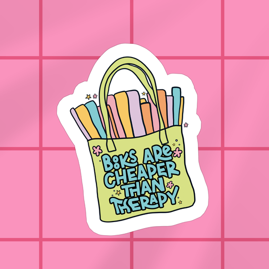 Books are Cheaper Sticker