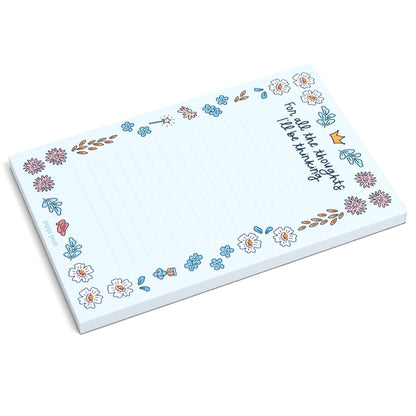 Thoughts I'll Be Thinking Wizard of Oz 4x6 Notepad