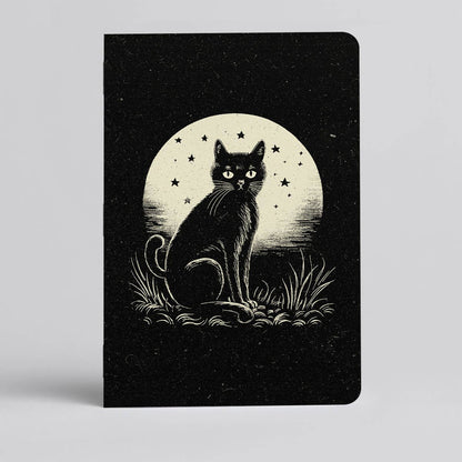 Moonlit Cat Notebook/Journal