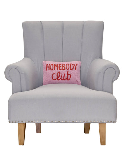 Homebody Club Hook Pillow