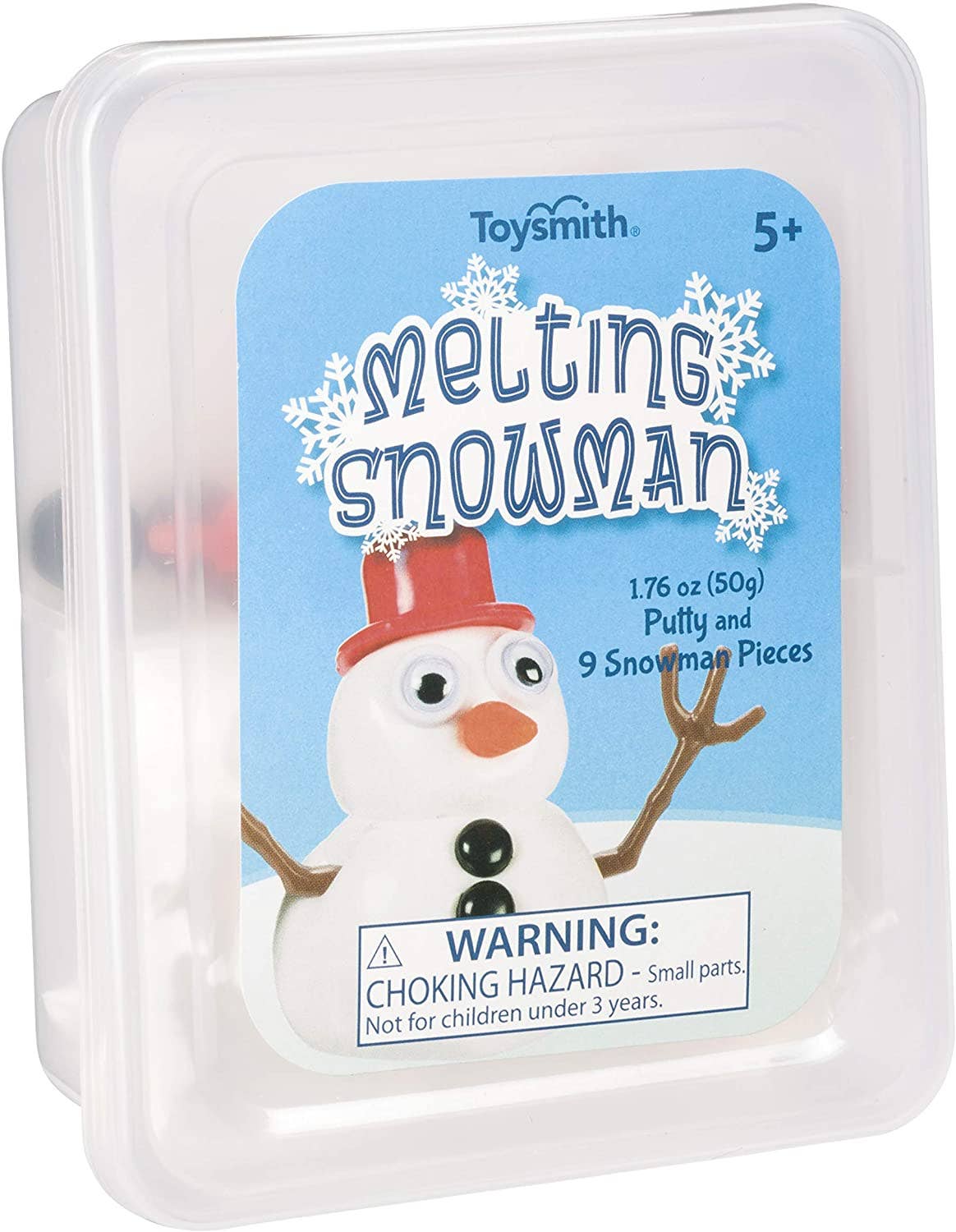 Melting Snowman Putty/Slime Kit, Reusable, Christmas, Winter