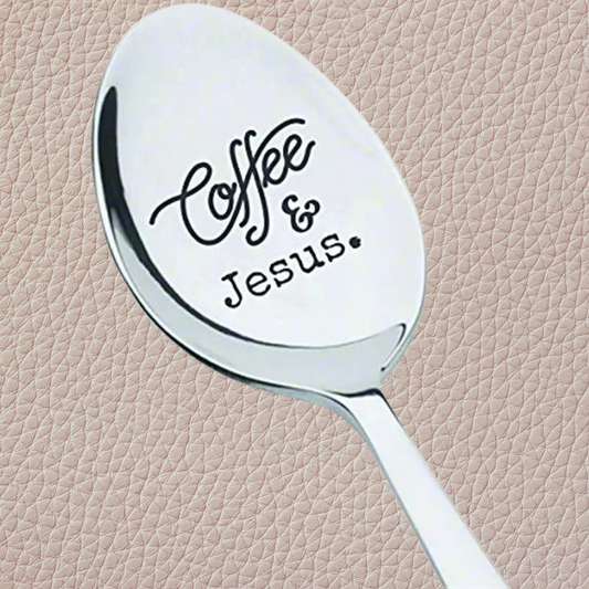 Coffee and Jesus Spoon