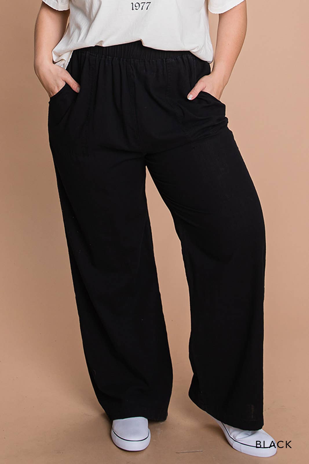 Record Spin Linen Pants