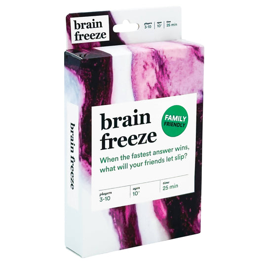 BRAIN FREEZE | Family Game