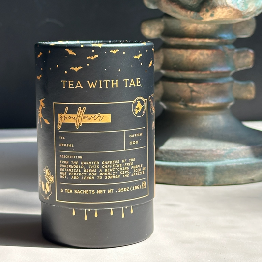 Ghoulflower Halloween Mini Tea Tube Gift (5 Tea Bags)