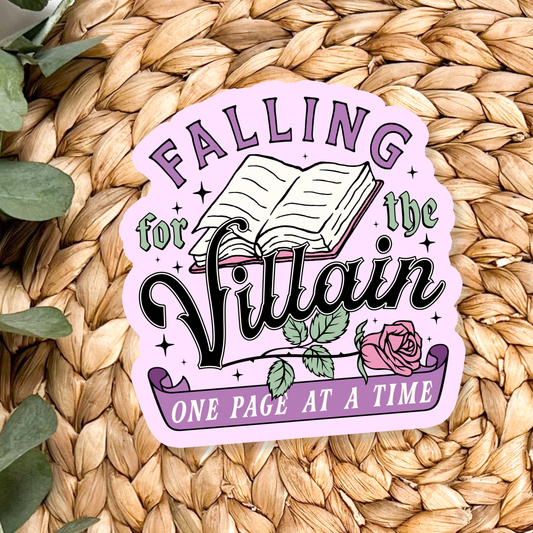 Falling for the Villain Sticker