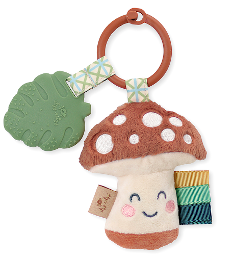 Itzy Pal™ Mushroom Plush + Teether