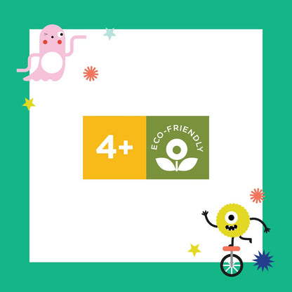 Coloring Book With Stickers: Monsters