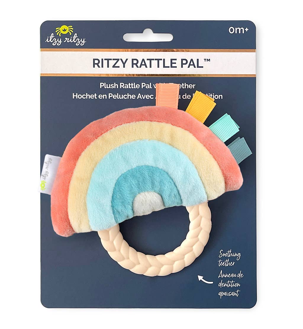 Ritzy Rattle Pal™ Rattle Pal with Teether: Dino