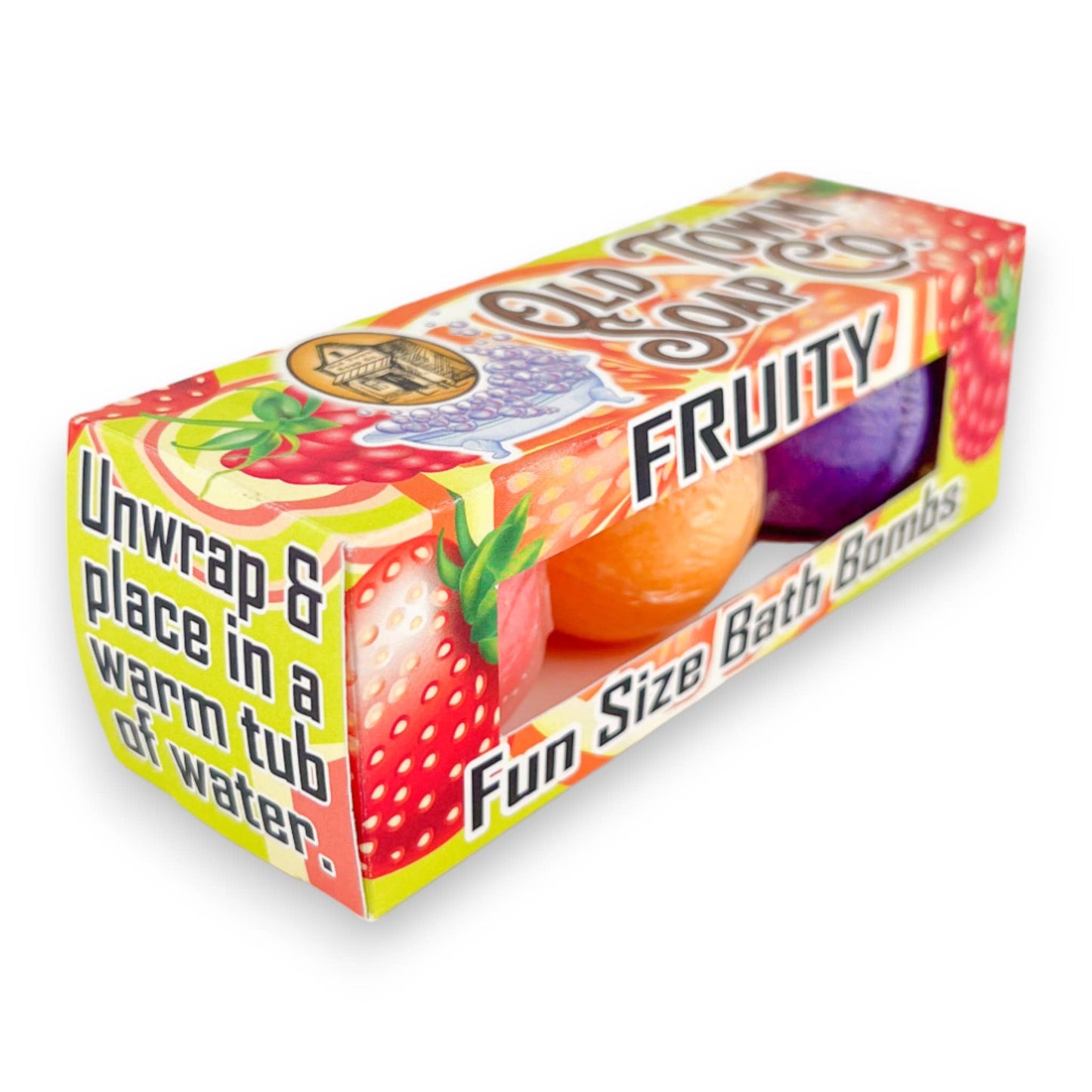 Fruity Fun-Size Bath Bomb Sets