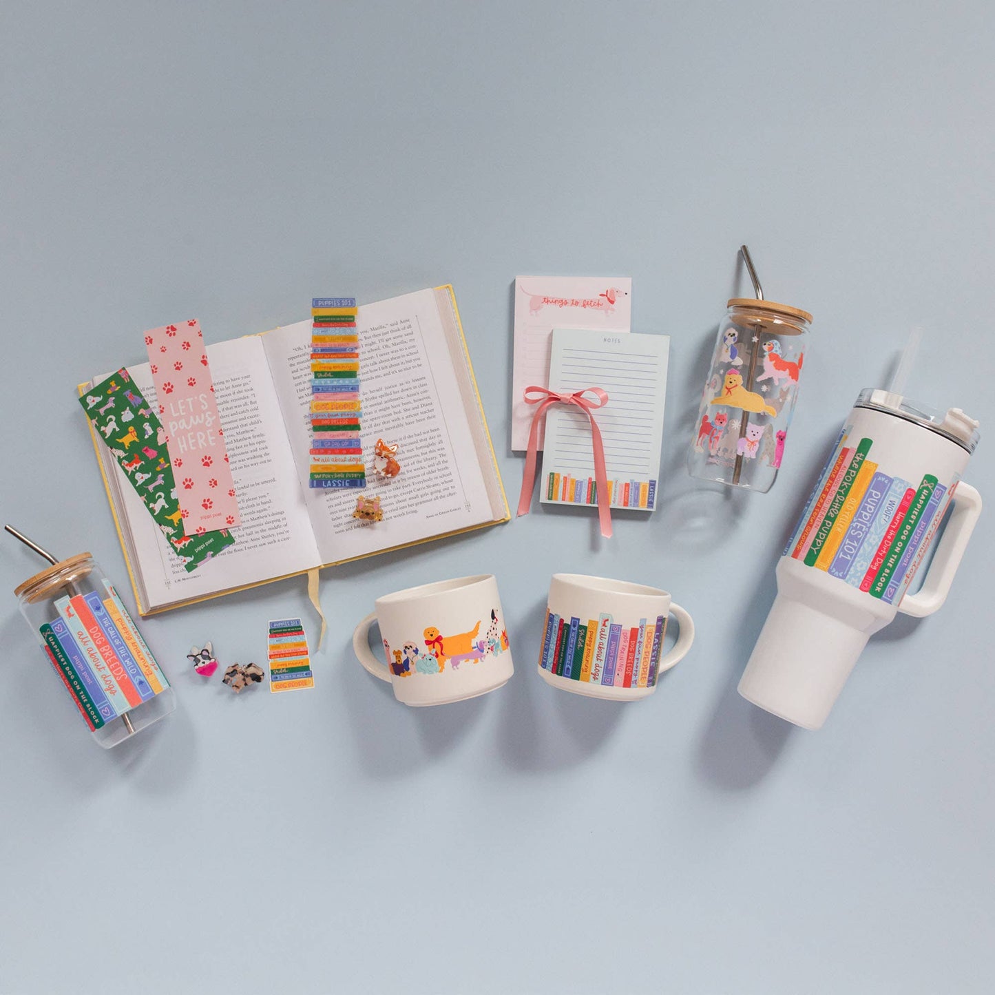 Dog Books 4x6 Notepad