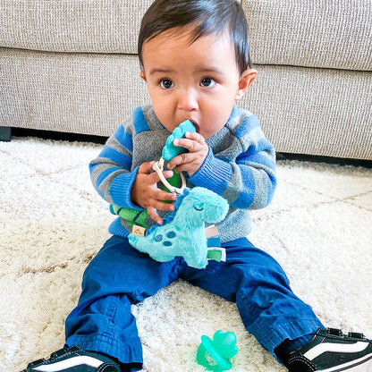 Itzy Pal™ Plush + Teether: Avocado