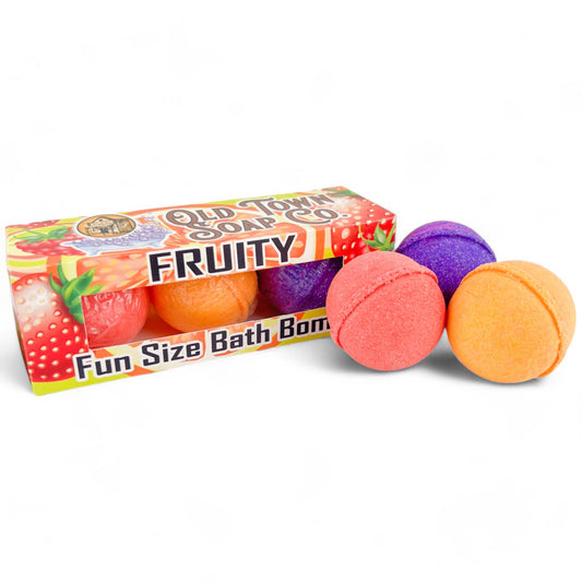 Fruity Fun-Size Bath Bomb Sets
