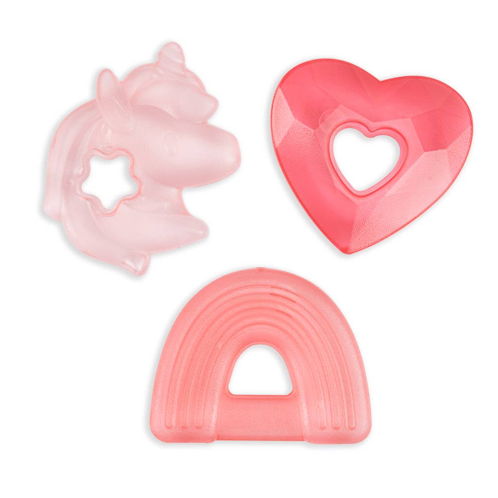 Cutie Coolers™ Water Filled Teethers (3-pack): Dino