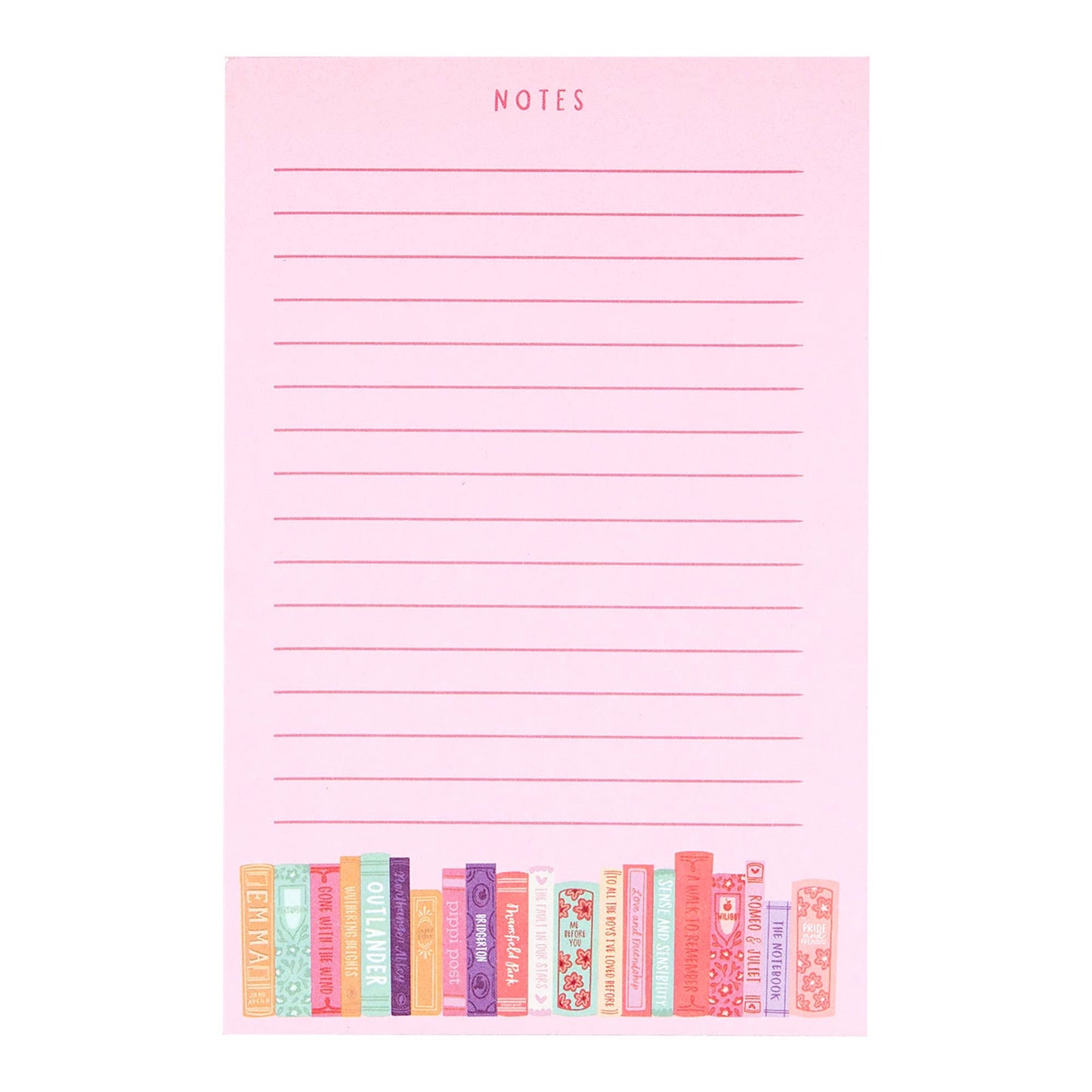 Romance Novels Notepad